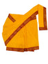 BookMyCostume Devaki Yellow Saree Janmashtami Girls Fancy Dress Costume